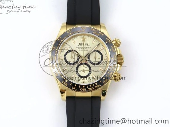 0402 Durable Daytona 126518 QF 1:1 Best Edition YG Dial on Oysterflex Strap SH4131 V 1312